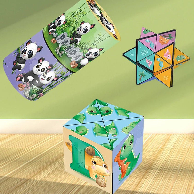 Panda Mágico - Cubo de Pandinha cognitivo - Inoova Brasil