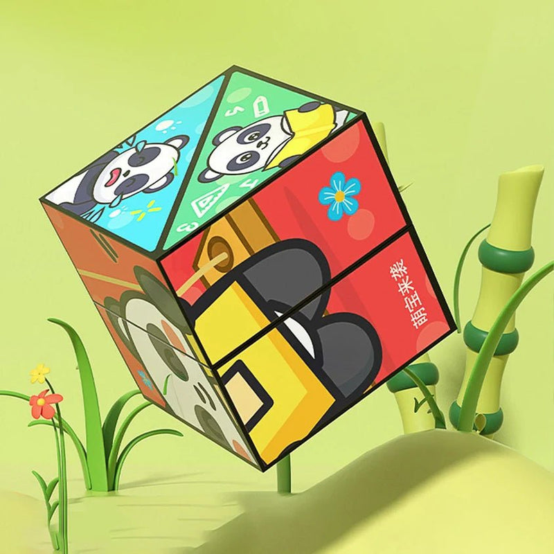 Panda Mágico - Cubo de Pandinha cognitivo - Inoova Brasil