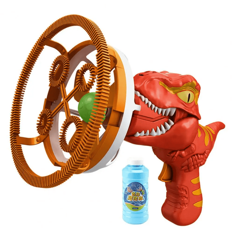 Pistola de Bolinha Dino Bolha + Brinde. - Inoova Brasil