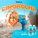Pistola de Bolinha Dino Bolha + Brinde. - Inoova Brasil